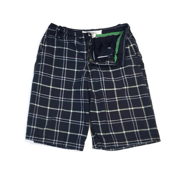 SH57 Aeropostale Plaid Flat Front Shorts 28 - Picture 3 of 5